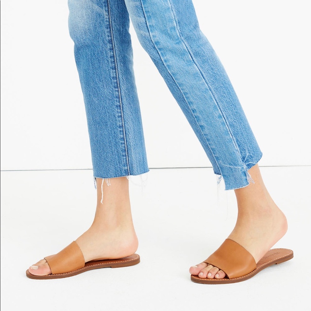 Madewell Tan Leather Sandals